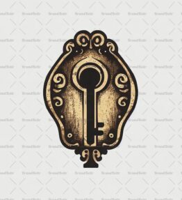 Antikes Schlüsselloch